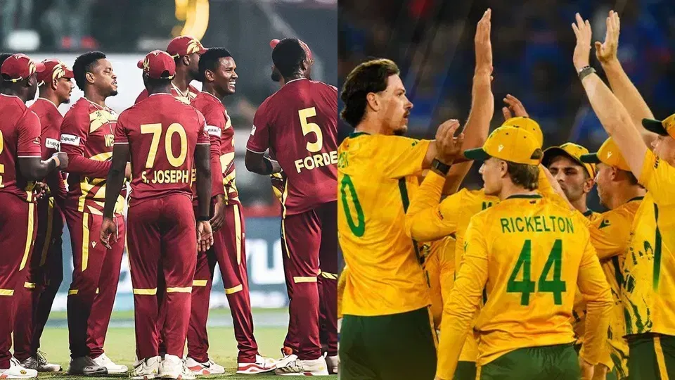 WI vs SA Head To Head Records- Super 8, ICC T20 World Cup 2026